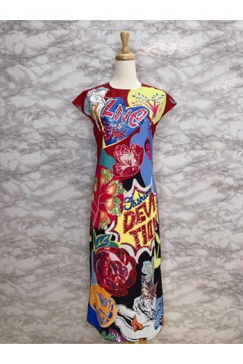 DRESS RED 017
