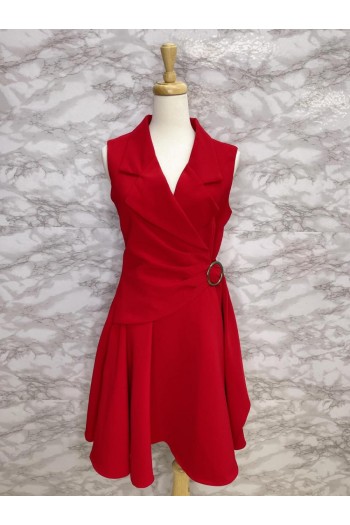 DRESS RED 013