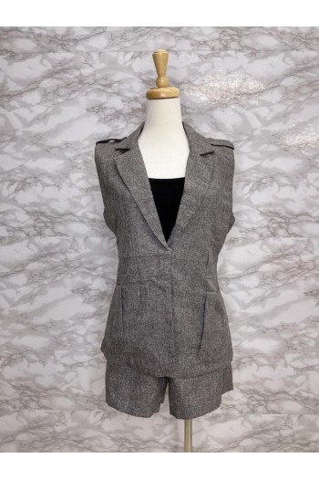 TWO PIECES SET GREY 048