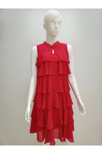 DRESS V197 RED