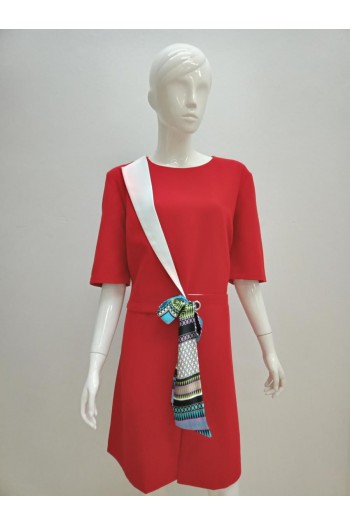 DRESS 20070 RED 