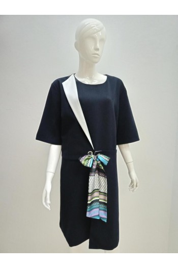 DRESS 20070 BLUE 