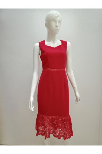 DRESS 631463 RED