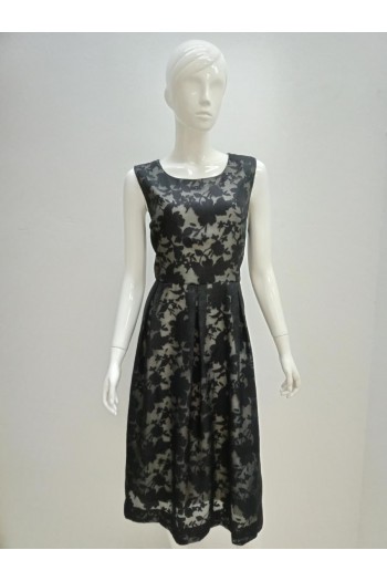 DRESS 190126 BEIGE-