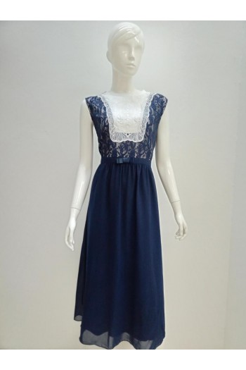 DRESS 15328 BLUE