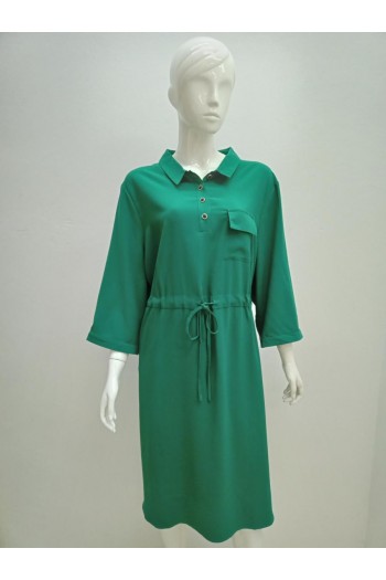 DRESS 5806 GREEN