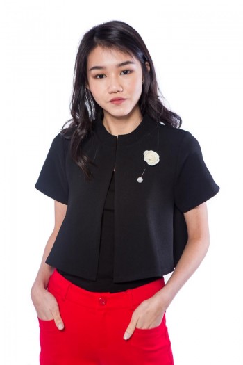 CLOAK OUTWEAR BLACK 746428