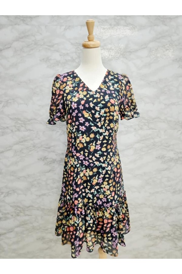 DRESS 637127 BLACK