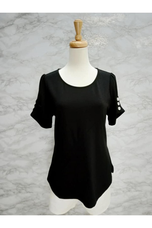 T-SHIRT B109 BLACK