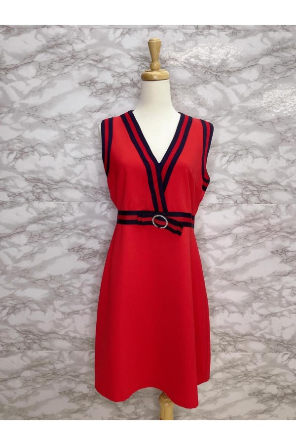 DRESS RED 019