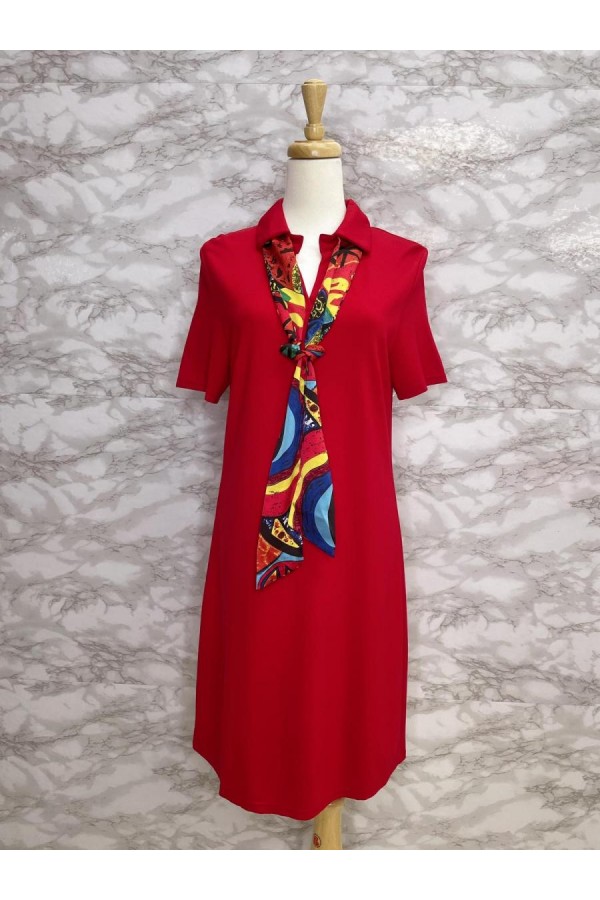 DRESS RED 016