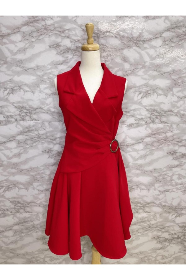 DRESS RED 013