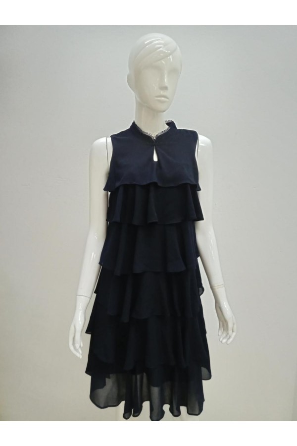 DRESS V197 BLUE 