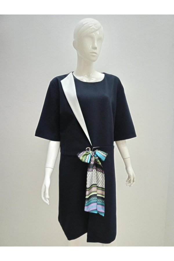DRESS 20070 BLUE 