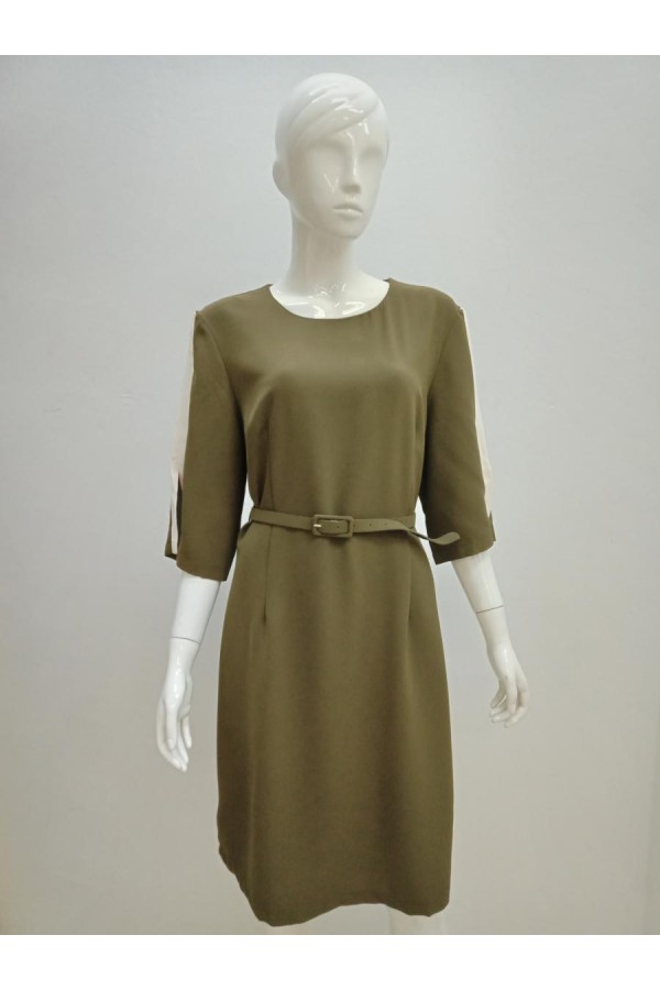 DRESS 21178 GREEN 