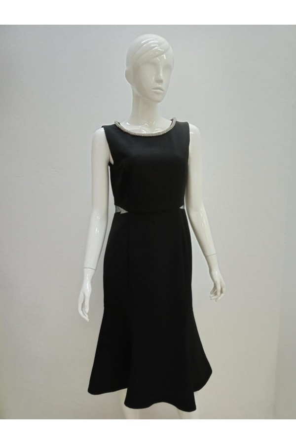 DRESS 6536 BLACK 