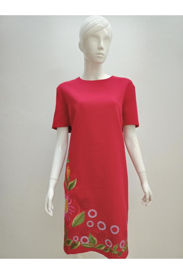 DRESS 20090 RED 